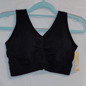 Shapermint Everyday Wireless Bralette Black Size 2XL